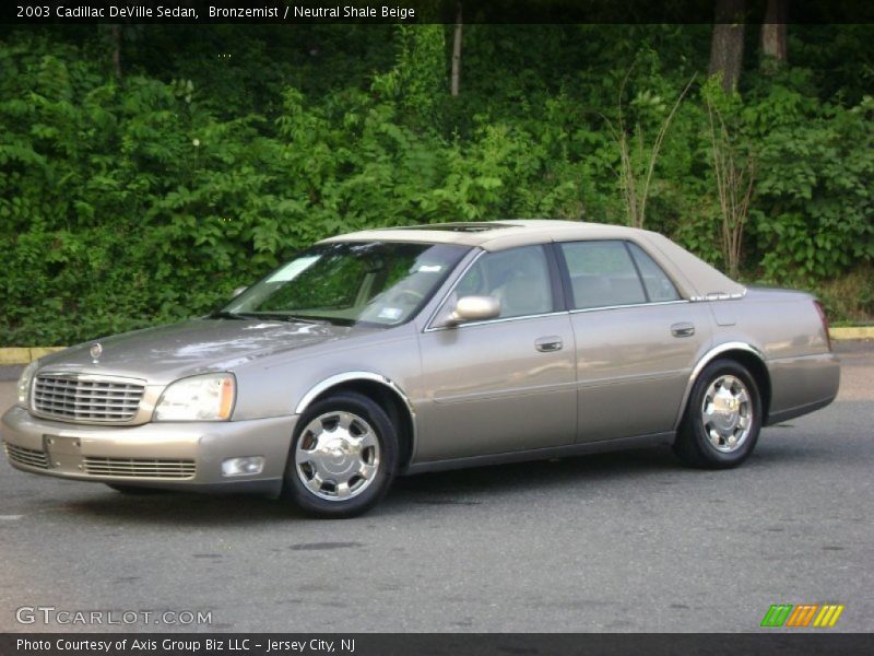 Bronzemist / Neutral Shale Beige 2003 Cadillac DeVille Sedan