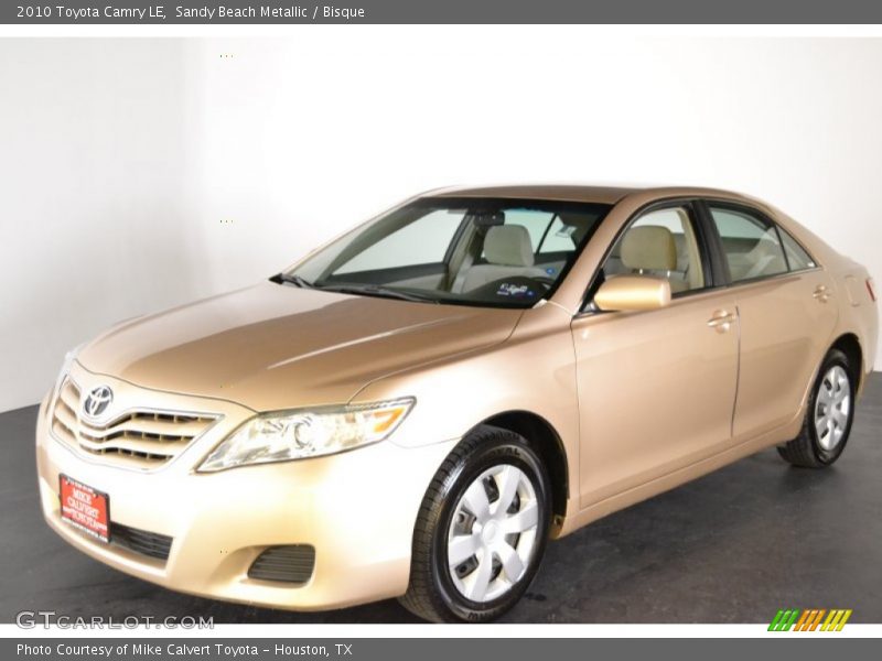 Sandy Beach Metallic / Bisque 2010 Toyota Camry LE