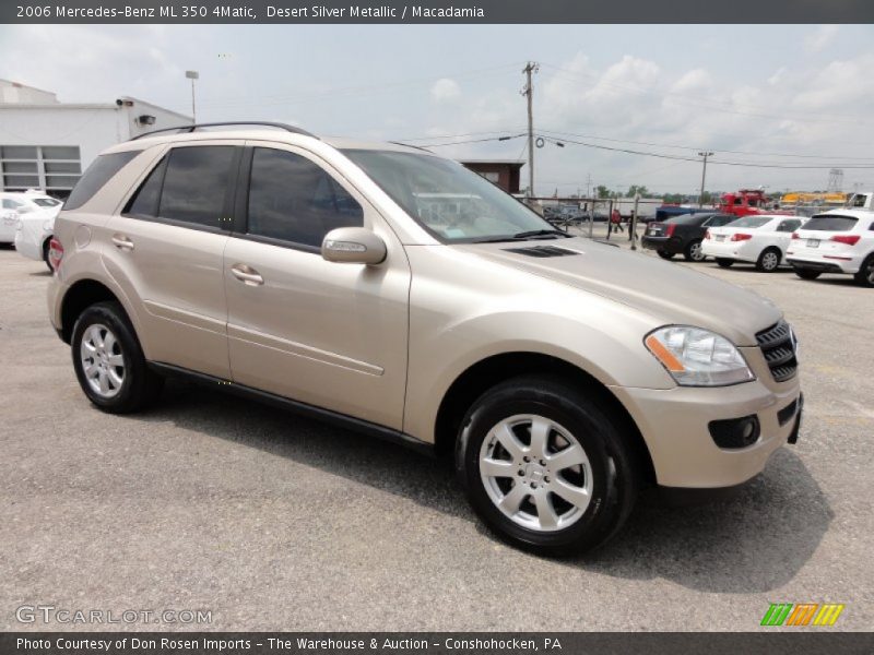 Desert Silver Metallic / Macadamia 2006 Mercedes-Benz ML 350 4Matic