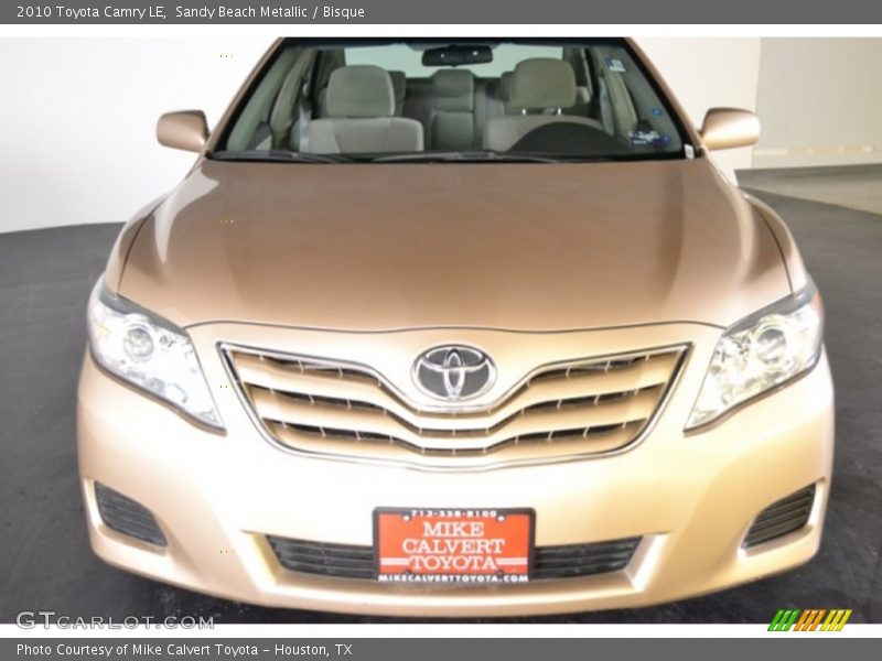 Sandy Beach Metallic / Bisque 2010 Toyota Camry LE