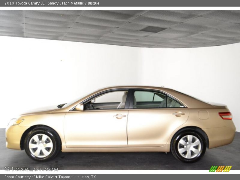 Sandy Beach Metallic / Bisque 2010 Toyota Camry LE