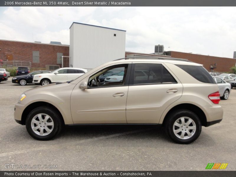 Desert Silver Metallic / Macadamia 2006 Mercedes-Benz ML 350 4Matic