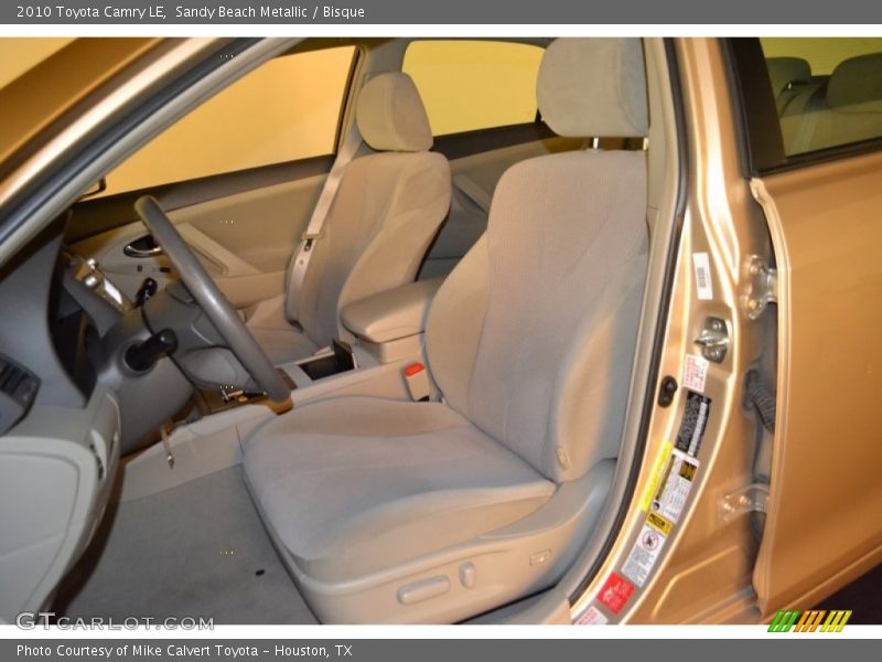 Sandy Beach Metallic / Bisque 2010 Toyota Camry LE