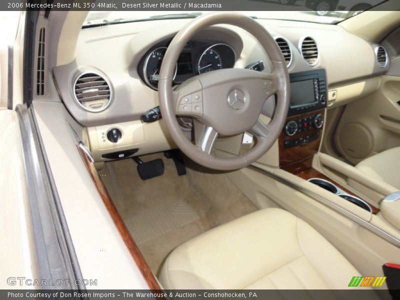 Desert Silver Metallic / Macadamia 2006 Mercedes-Benz ML 350 4Matic
