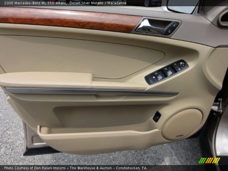 Desert Silver Metallic / Macadamia 2006 Mercedes-Benz ML 350 4Matic