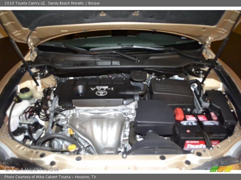 Sandy Beach Metallic / Bisque 2010 Toyota Camry LE
