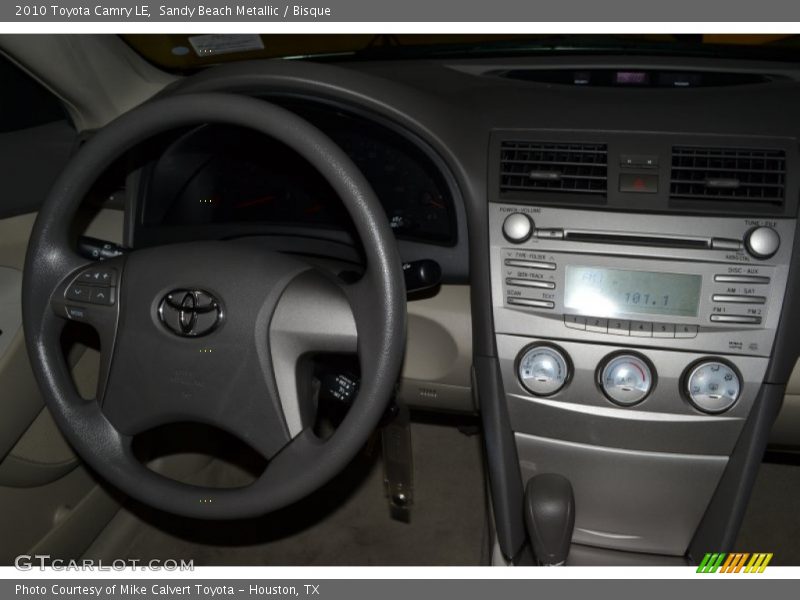 Sandy Beach Metallic / Bisque 2010 Toyota Camry LE