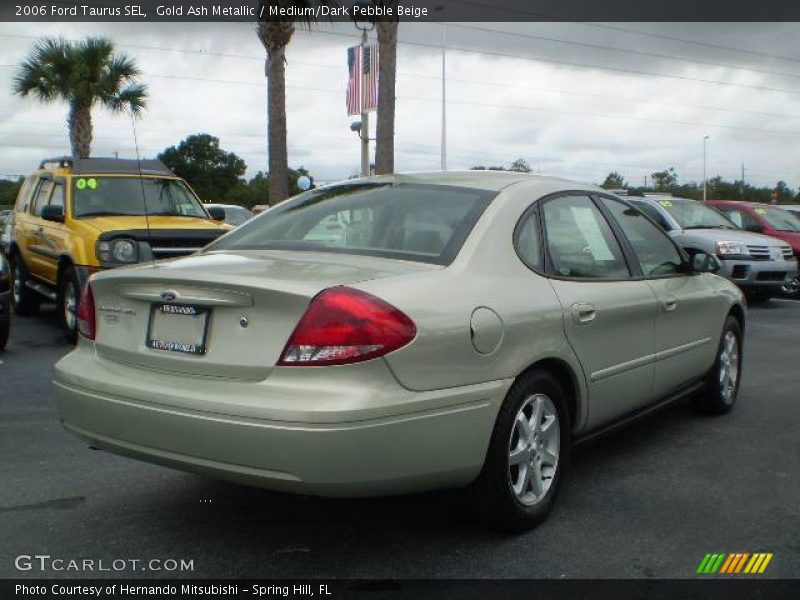 Gold Ash Metallic / Medium/Dark Pebble Beige 2006 Ford Taurus SEL