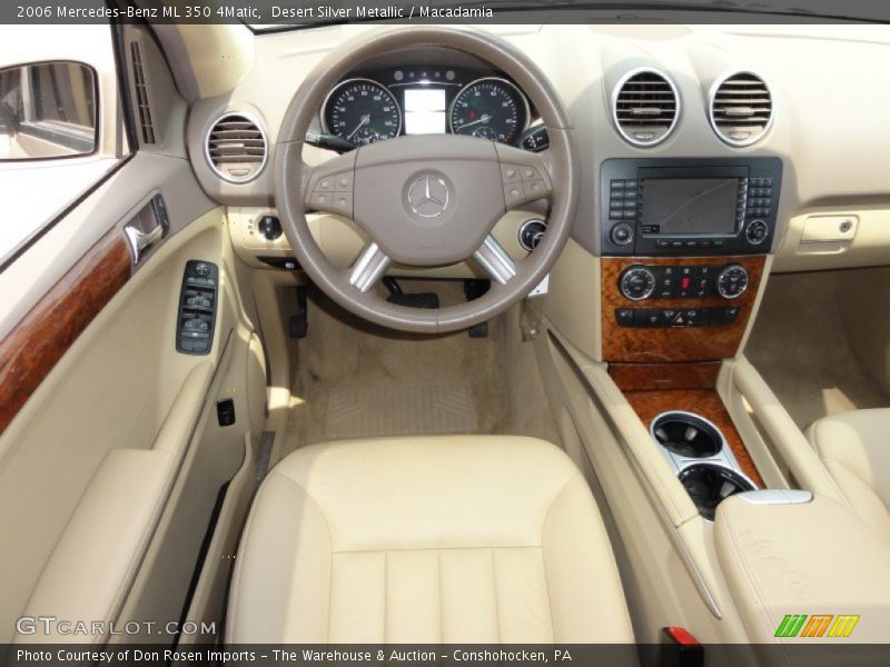 Desert Silver Metallic / Macadamia 2006 Mercedes-Benz ML 350 4Matic