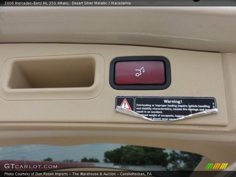 Desert Silver Metallic / Macadamia 2006 Mercedes-Benz ML 350 4Matic