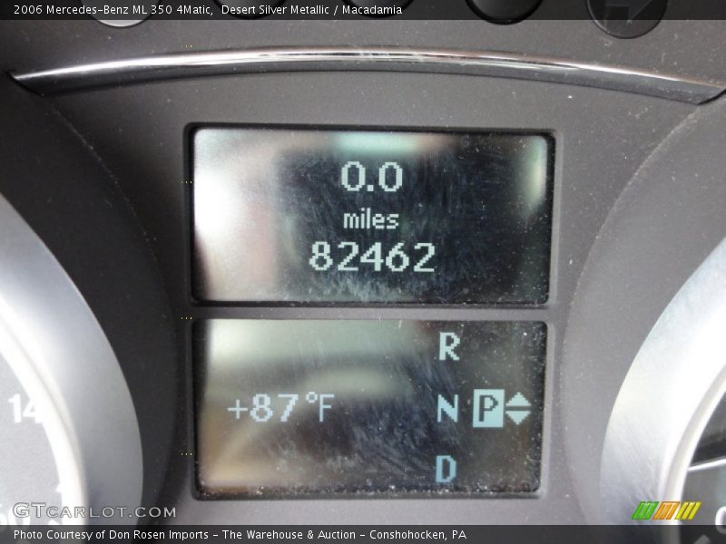 Desert Silver Metallic / Macadamia 2006 Mercedes-Benz ML 350 4Matic