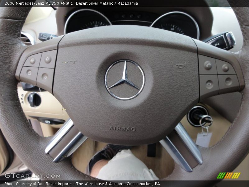 Desert Silver Metallic / Macadamia 2006 Mercedes-Benz ML 350 4Matic