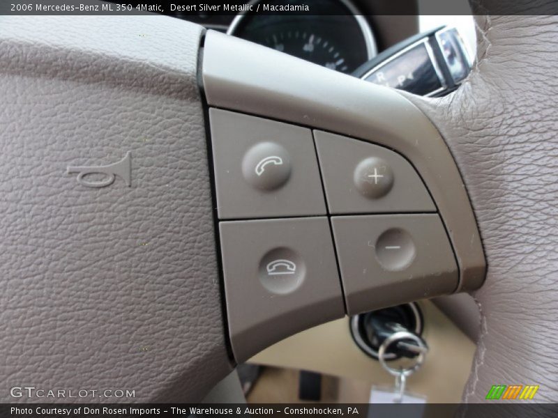 Desert Silver Metallic / Macadamia 2006 Mercedes-Benz ML 350 4Matic