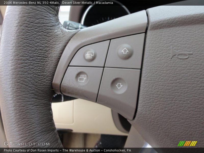 Desert Silver Metallic / Macadamia 2006 Mercedes-Benz ML 350 4Matic