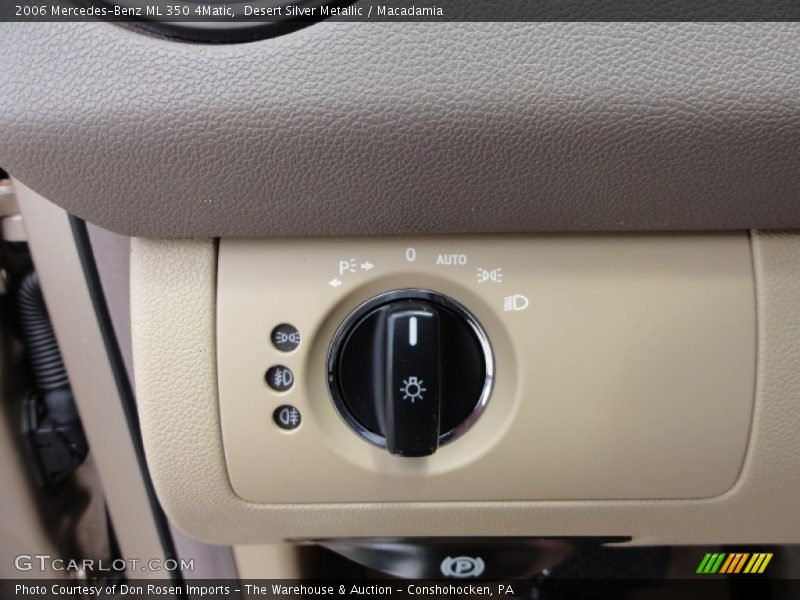 Desert Silver Metallic / Macadamia 2006 Mercedes-Benz ML 350 4Matic