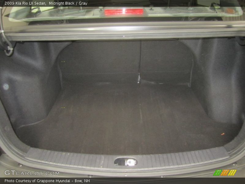 Midnight Black / Gray 2009 Kia Rio LX Sedan