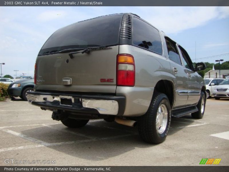 Pewter Metallic / Neutral/Shale 2003 GMC Yukon SLT 4x4