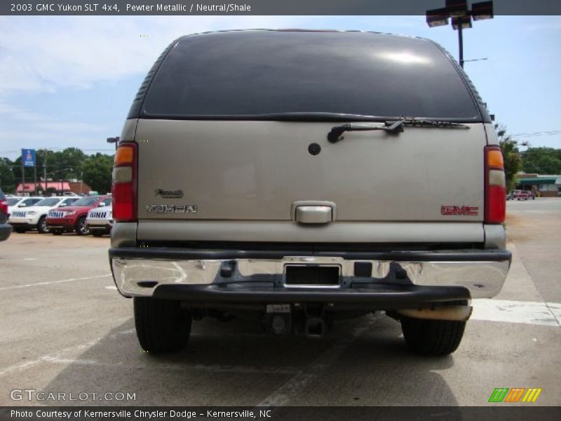 Pewter Metallic / Neutral/Shale 2003 GMC Yukon SLT 4x4