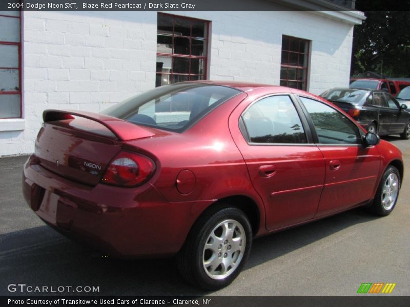 Blaze Red Pearlcoat / Dark Slate Gray 2004 Dodge Neon SXT