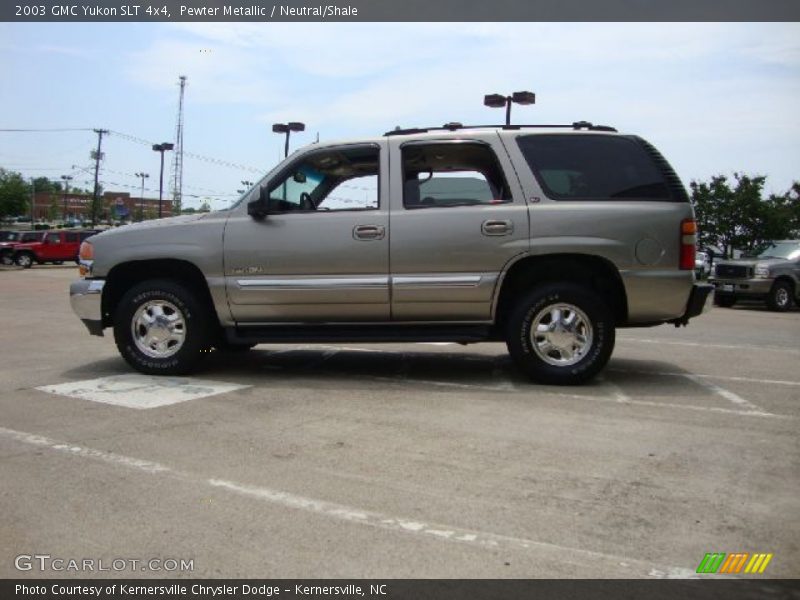 Pewter Metallic / Neutral/Shale 2003 GMC Yukon SLT 4x4