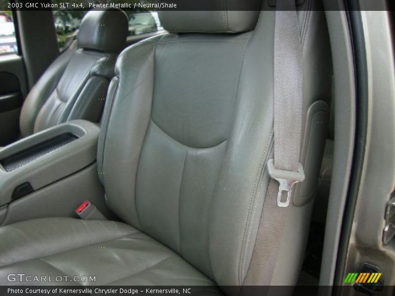 Pewter Metallic / Neutral/Shale 2003 GMC Yukon SLT 4x4