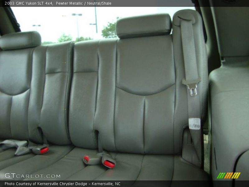 Pewter Metallic / Neutral/Shale 2003 GMC Yukon SLT 4x4