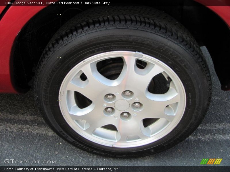 Blaze Red Pearlcoat / Dark Slate Gray 2004 Dodge Neon SXT
