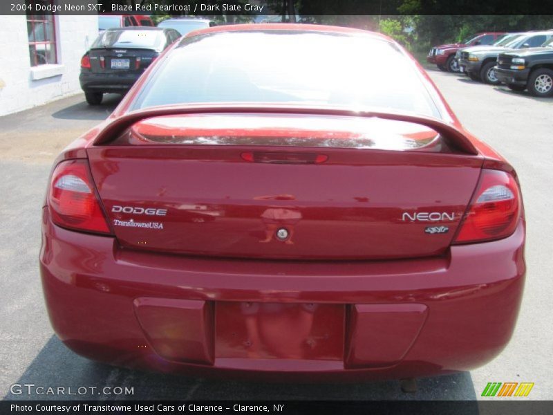 Blaze Red Pearlcoat / Dark Slate Gray 2004 Dodge Neon SXT
