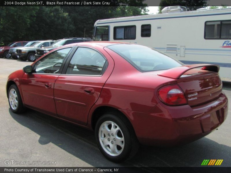 Blaze Red Pearlcoat / Dark Slate Gray 2004 Dodge Neon SXT