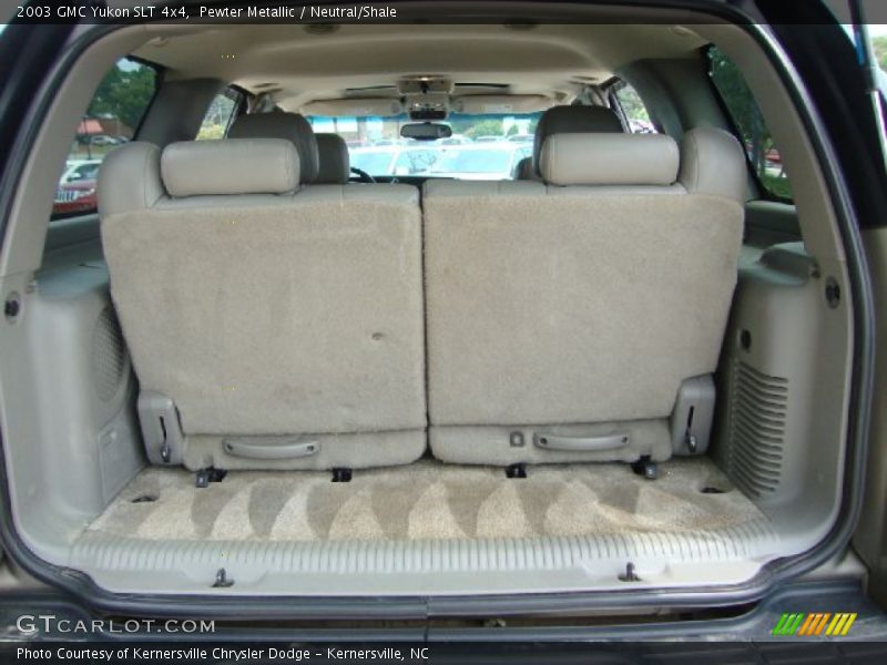 Pewter Metallic / Neutral/Shale 2003 GMC Yukon SLT 4x4
