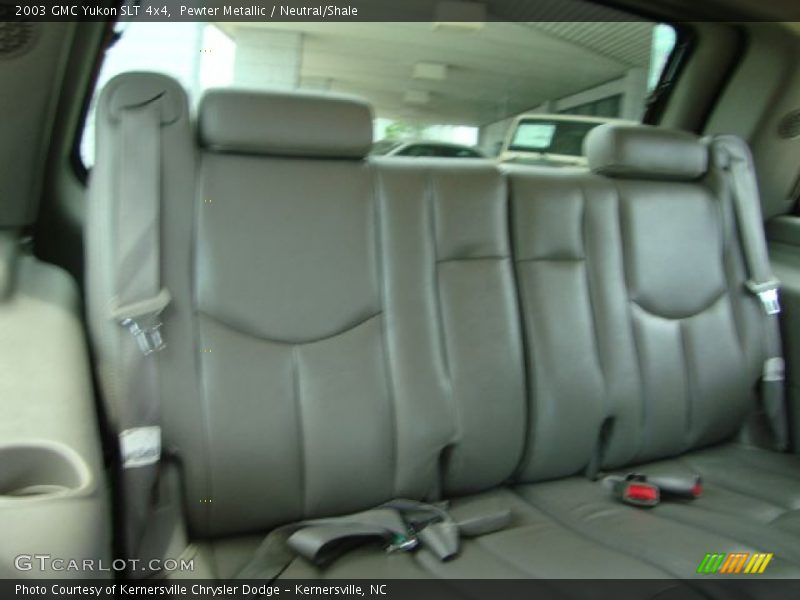Pewter Metallic / Neutral/Shale 2003 GMC Yukon SLT 4x4