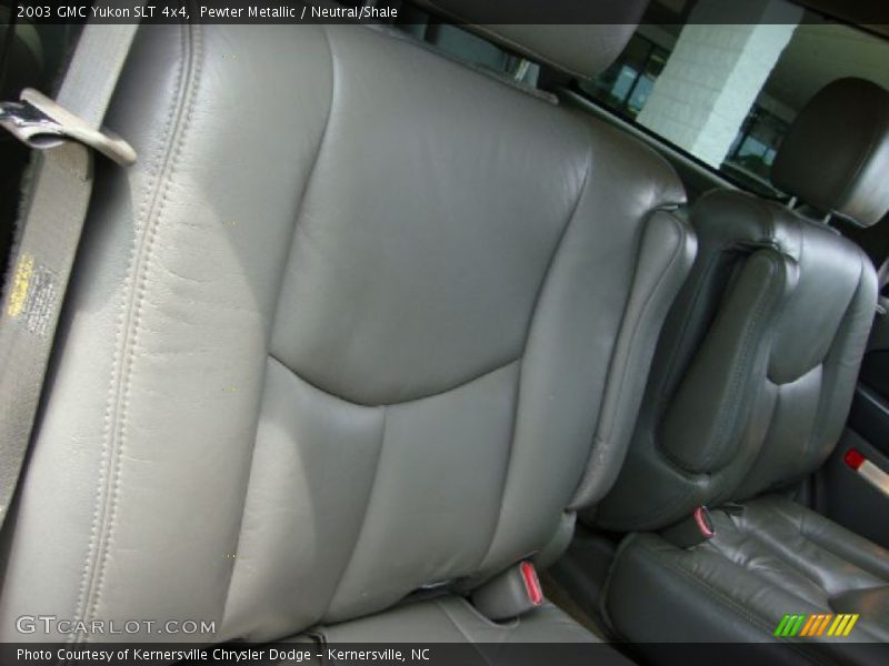 Pewter Metallic / Neutral/Shale 2003 GMC Yukon SLT 4x4