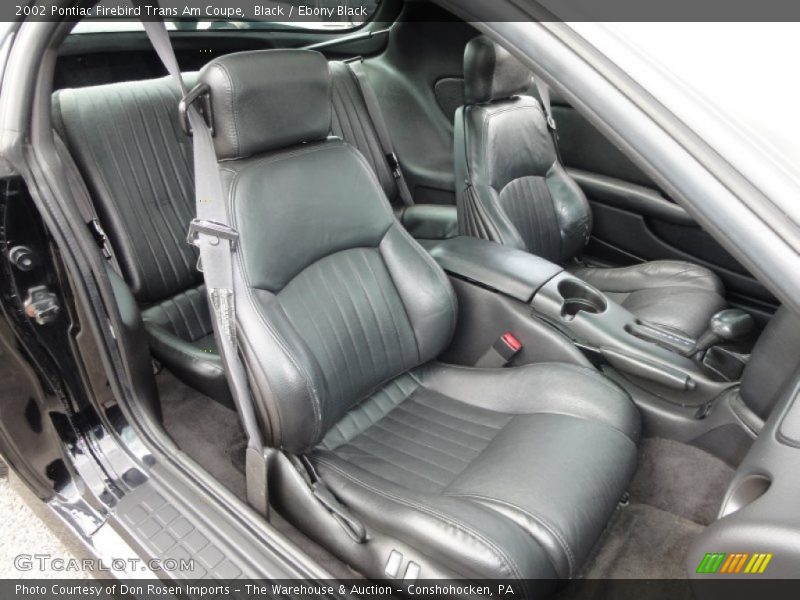  2002 Firebird Trans Am Coupe Ebony Black Interior