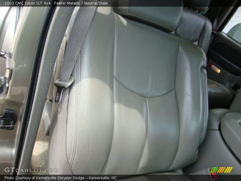 Pewter Metallic / Neutral/Shale 2003 GMC Yukon SLT 4x4