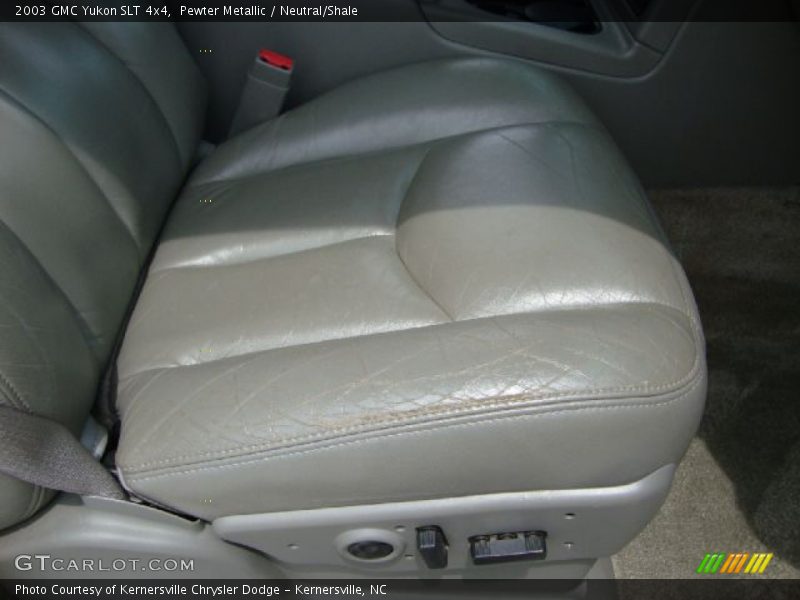 Pewter Metallic / Neutral/Shale 2003 GMC Yukon SLT 4x4