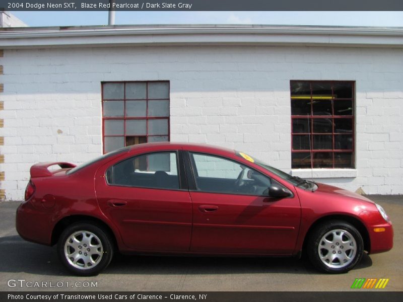 Blaze Red Pearlcoat / Dark Slate Gray 2004 Dodge Neon SXT