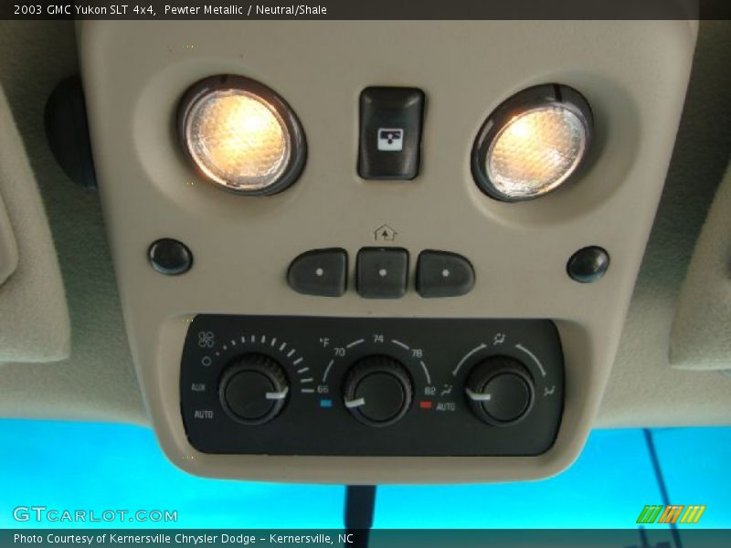 Pewter Metallic / Neutral/Shale 2003 GMC Yukon SLT 4x4
