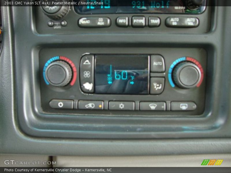 Pewter Metallic / Neutral/Shale 2003 GMC Yukon SLT 4x4