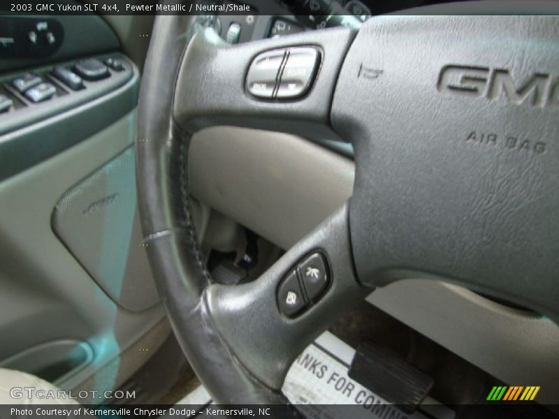 Pewter Metallic / Neutral/Shale 2003 GMC Yukon SLT 4x4