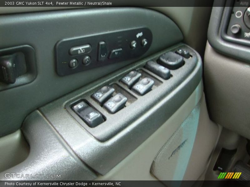 Pewter Metallic / Neutral/Shale 2003 GMC Yukon SLT 4x4