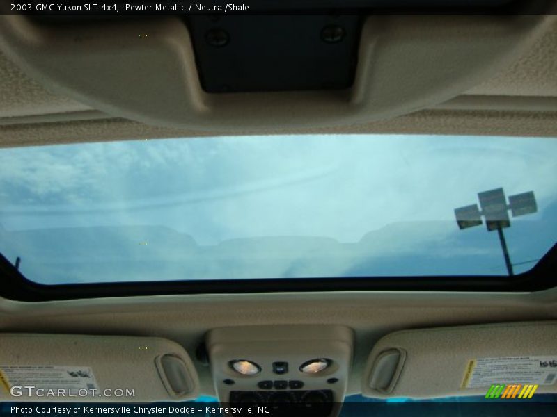 Pewter Metallic / Neutral/Shale 2003 GMC Yukon SLT 4x4