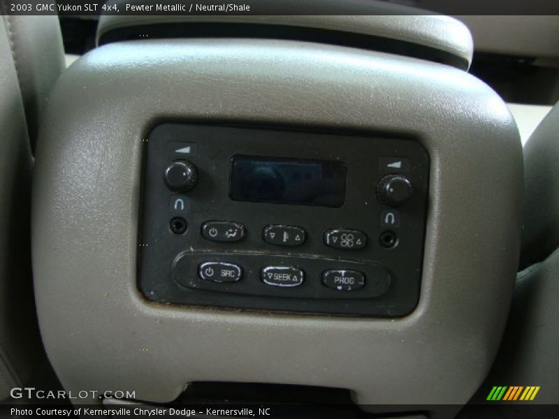 Pewter Metallic / Neutral/Shale 2003 GMC Yukon SLT 4x4