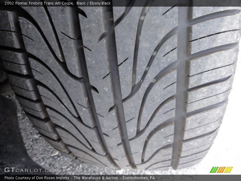Black / Ebony Black 2002 Pontiac Firebird Trans Am Coupe
