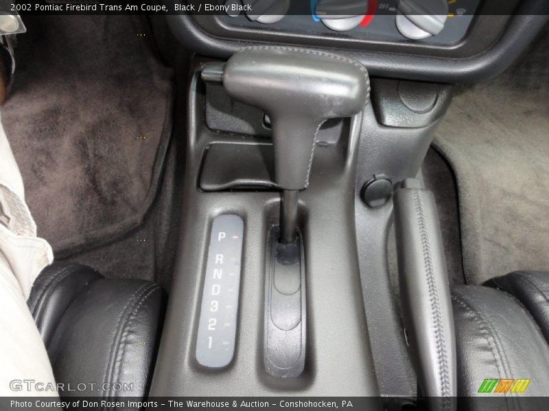  2002 Firebird Trans Am Coupe 4 Speed Automatic Shifter