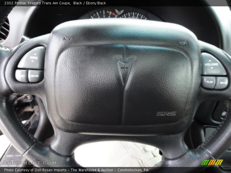 Black / Ebony Black 2002 Pontiac Firebird Trans Am Coupe