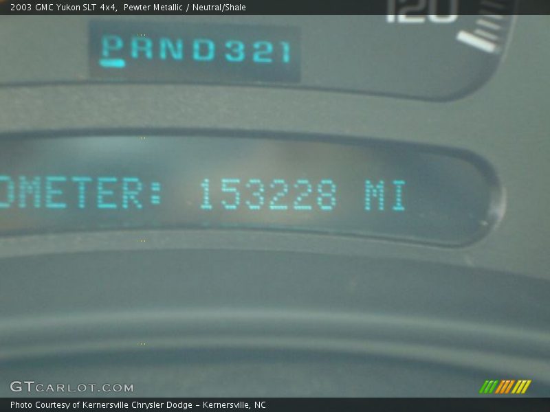 Pewter Metallic / Neutral/Shale 2003 GMC Yukon SLT 4x4