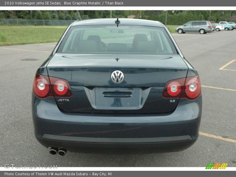 Blue Graphite Metallic / Titan Black 2010 Volkswagen Jetta SE Sedan