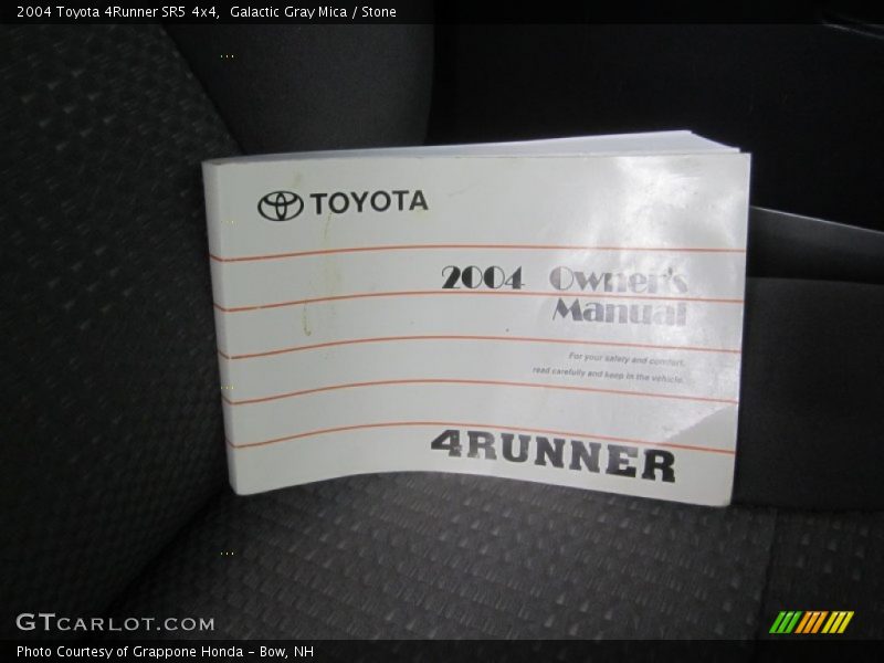 Galactic Gray Mica / Stone 2004 Toyota 4Runner SR5 4x4