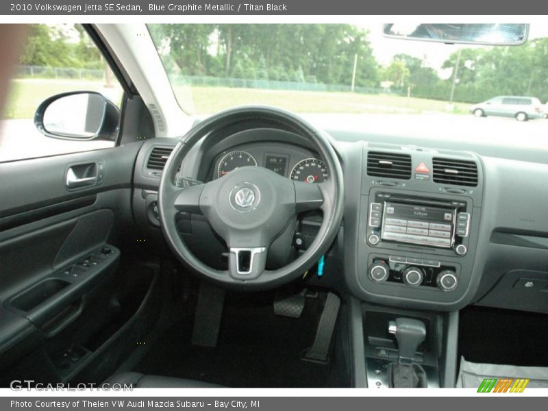 Blue Graphite Metallic / Titan Black 2010 Volkswagen Jetta SE Sedan