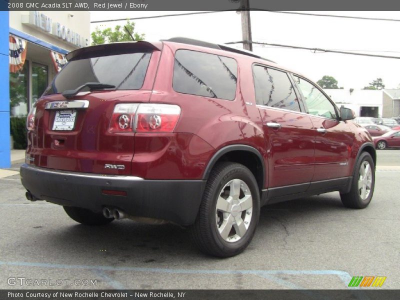 Red Jewel / Ebony 2008 GMC Acadia SLT AWD